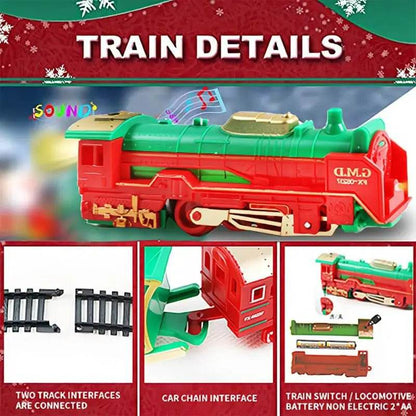 Christmas Electric Construction Train Track Set - DMC Wholesale