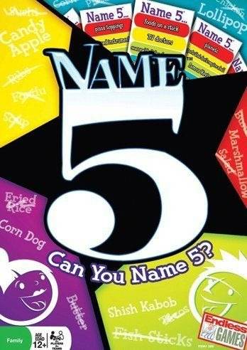 Name 5 Quick Thinking Board Game - DMC Wholesale