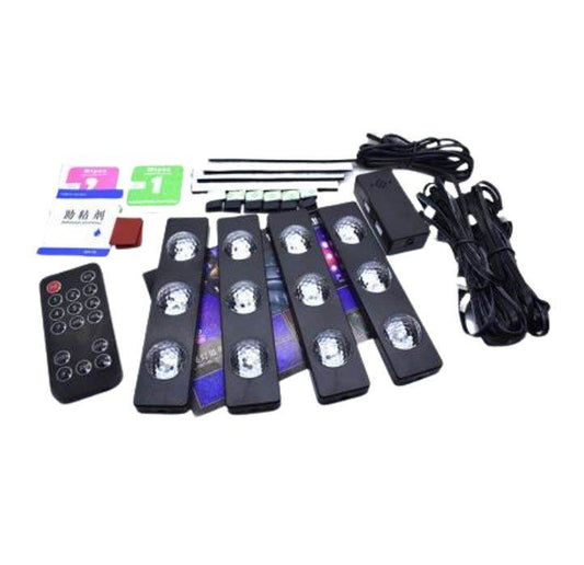 DIY Mode and Music Sync Under Dash Car Accent Lighting - DMC Wholesale