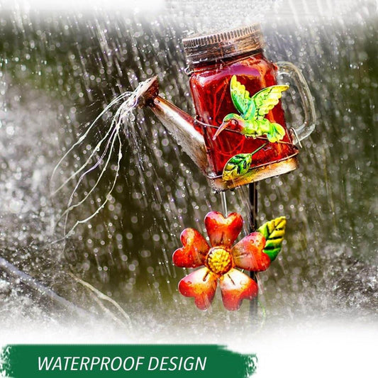 Solar Mason Jars Watering Can - DMC Wholesale
