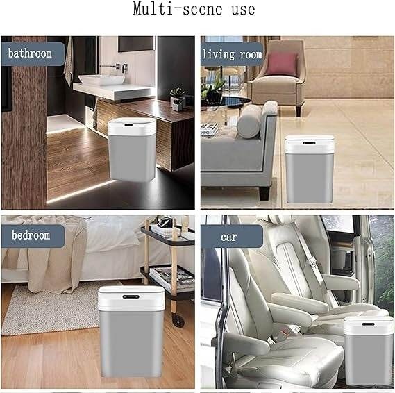 Smart Sensor Trash Can (15L) - DMC Wholesale
