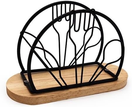 Metal Decorative Napkin Holder - Alt View