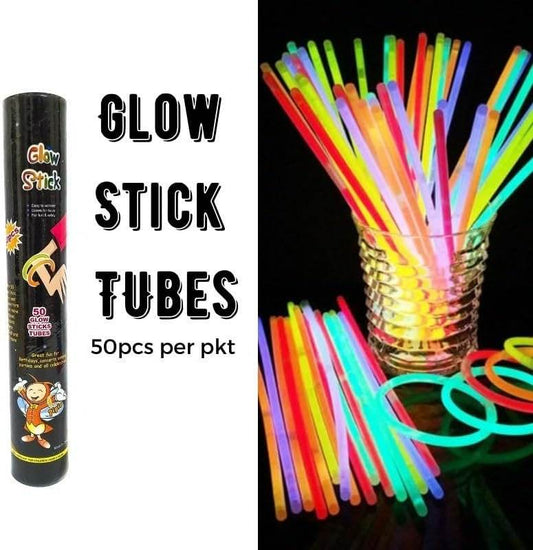 Fluorescent Glow Sticks (50 pcs) - DMC Wholesale