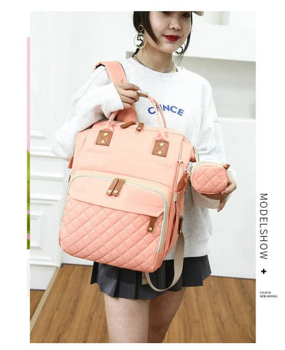 Multifunctional Bassinet Nappy Bag (Grey) - DMC Wholesale