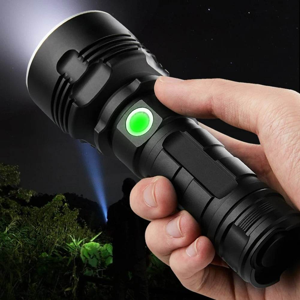 Ultra Bright High Lumens LED Flashlight (16.5cm) - DMC Wholesale