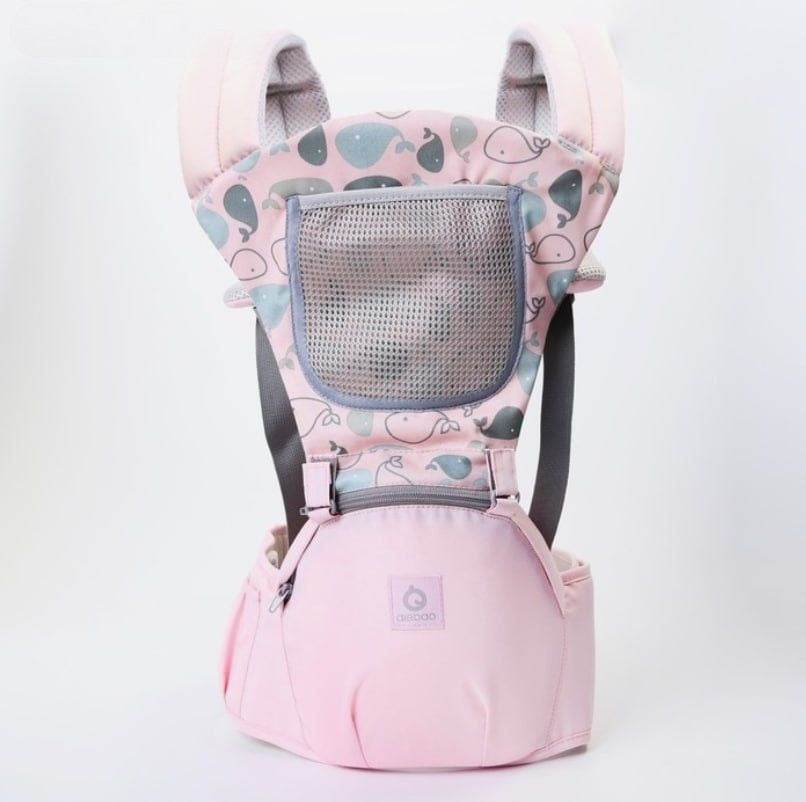 Lightweight Breathable Baby Carrier with Hip Seat - DMC Wholesale