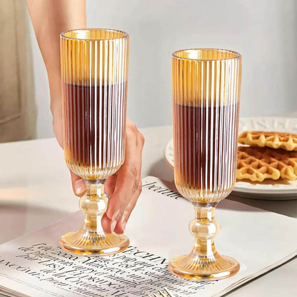 Champagne Flute Glass Set (160ml)(6 pcs) - DMC Wholesale