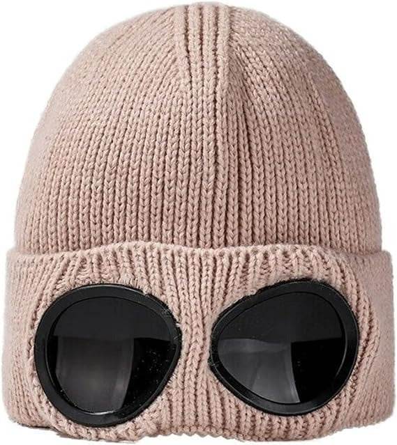 Unisex Knitted Beanie With Glasses - DMC Wholesale