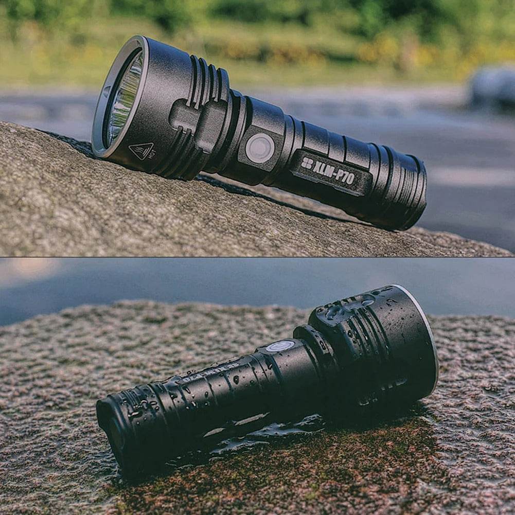 Ultra Bright High Lumens LED Flashlight (16.5cm) - DMC Wholesale