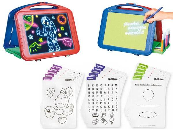 Two Sided Magic Glowing Sketch Pad - DMC Wholesale