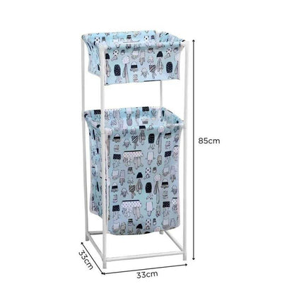 Laundry Basket (Double Layer) - DMC Wholesale