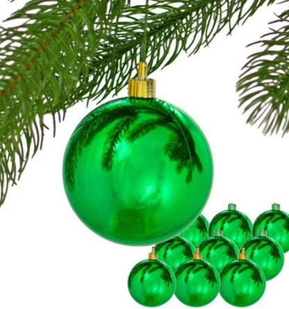Battery Operated Christmas Decorative LED Lights (10 pcs)(Green) - DMC Wholesale