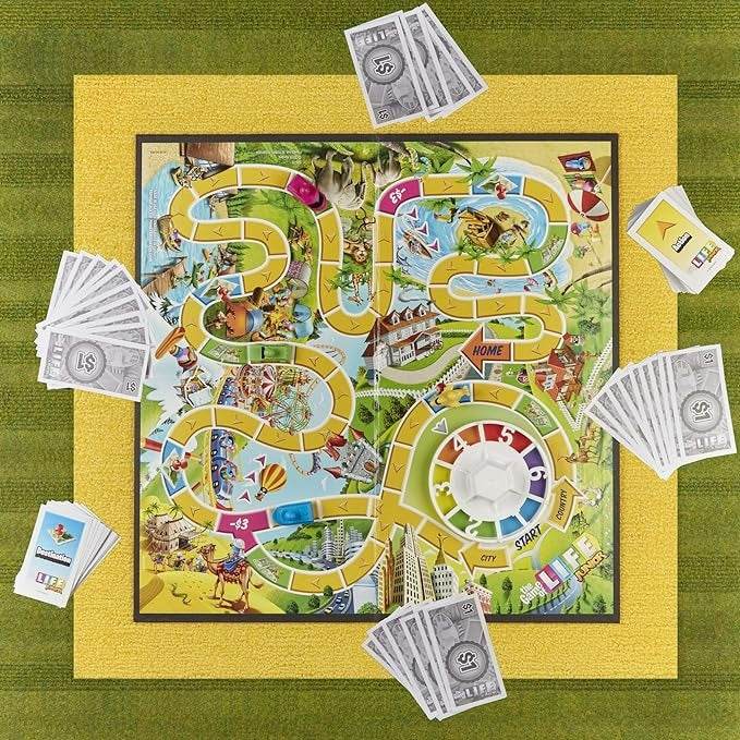 The Game of Life Junior Board Game - DMC Wholesale