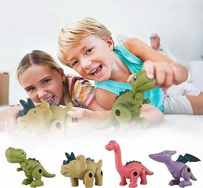 Educational Dinosaur Disassembly Toy Set (4 pcs) - DMC Wholesale