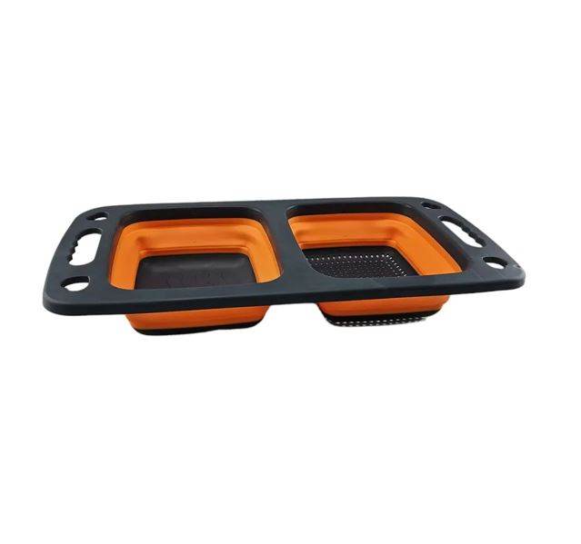 2in1 Collapsible Over The Sink Strainer (Each) - DMC Wholesale