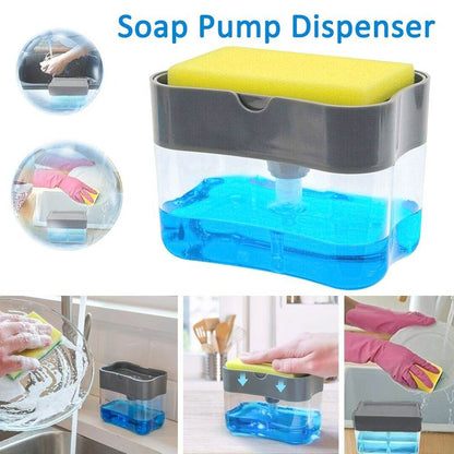 Soap Dispenser and Sponge Caddy - DMC Wholesale