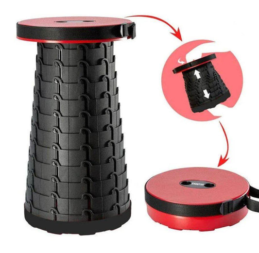 Retractable Telescopic Portable Camping Seat - DMC Wholesale