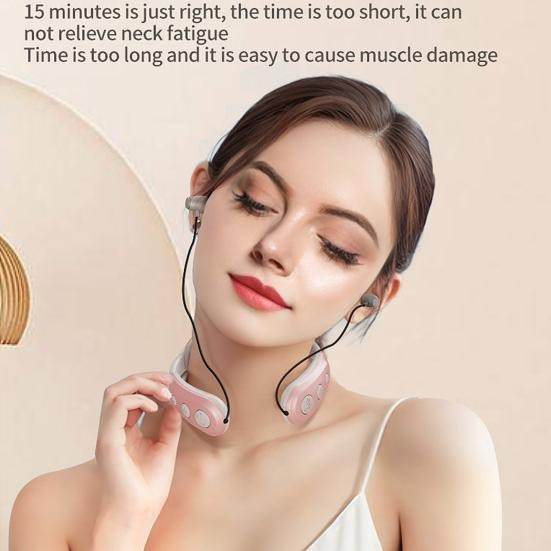 Portable Bluetooth-compatible Headset Cervical Spine Massager - DMC Wholesale