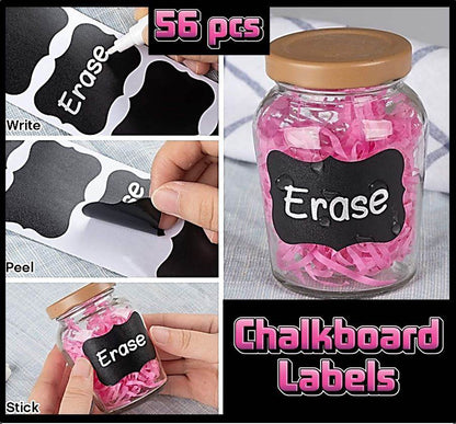 Chalkboard Labels (56pcs) - DMC Wholesale