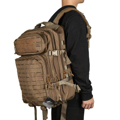 Multi-Layer Tactical Lasercut Backpack - DMC Wholesale