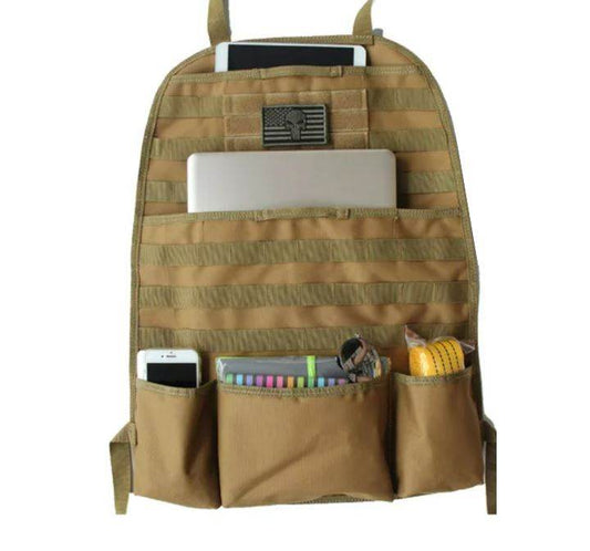 Tactical Car Seat Backpack Organiser - DMC Wholesale