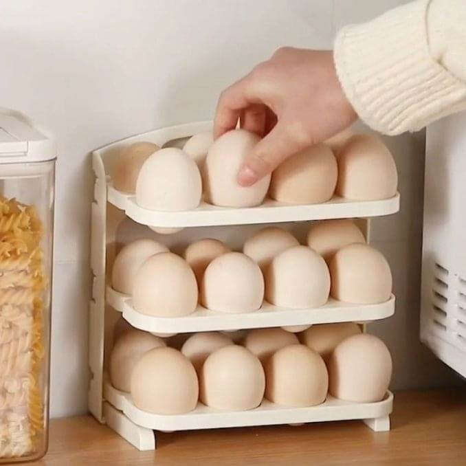 Folding Egg Storage Rack - DMC Wholesale
