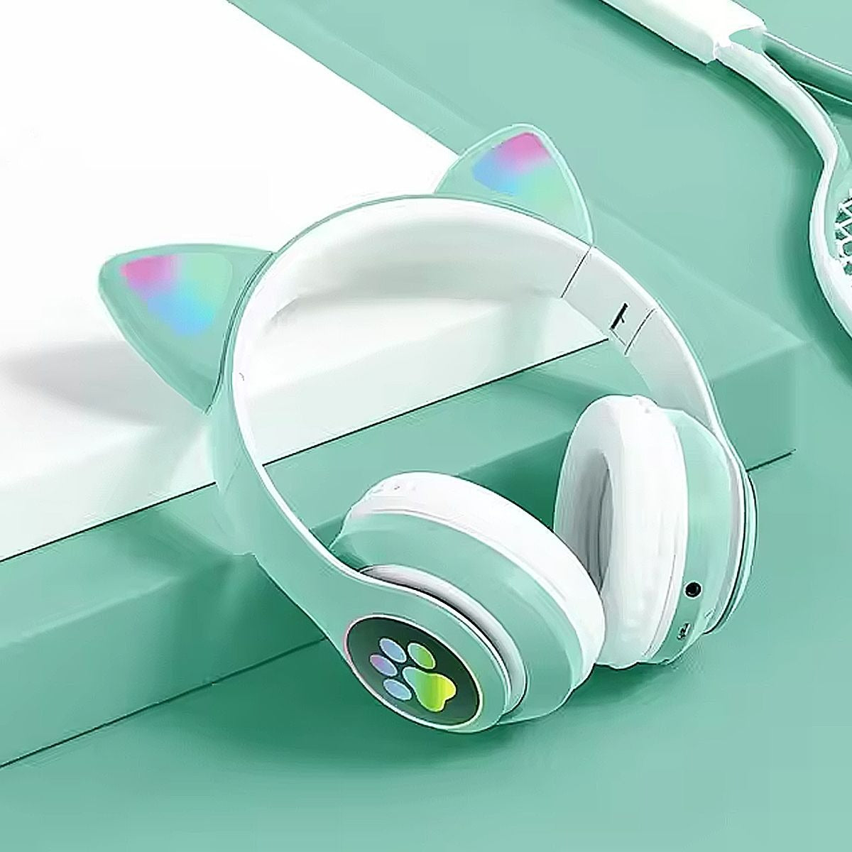 Cat Ear Bluetooth Headphones Headset
