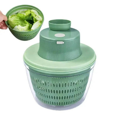 Multifunctional Electric Vegetable Chopper and Salad Spinner - DMC Wholesale