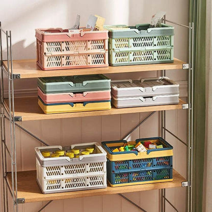 Collapsible Foldable Storage Shopping Basket - DMC Wholesale