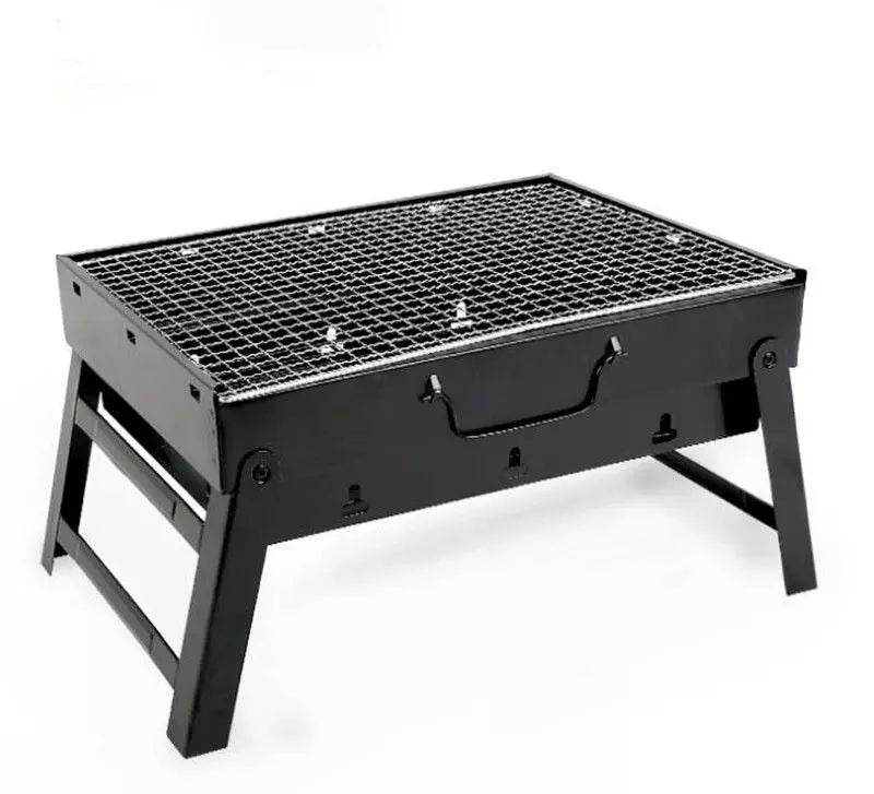 Portable Outdoor Stainless Steel Foldable BBQ Grill Pit - DMC Wholesale
