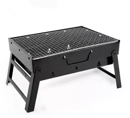 Portable Outdoor Stainless Steel Foldable BBQ Grill Pit - DMC Wholesale