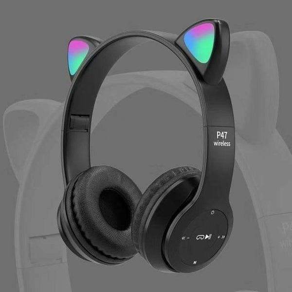 Cat Ear Wireless Rechargeable Headphones - DMC Wholesale