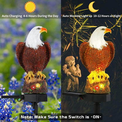 Eagle Shape Light LED Solar Garden Light - DMC Wholesale