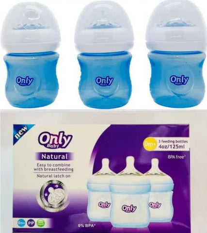 Only Baby Bottle Set (3 pcs) - Alt View