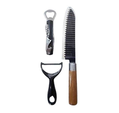 Non Stick Coating Kitchen Knife Set - DMC Wholesale