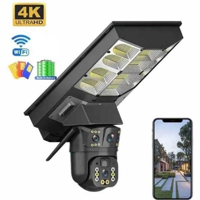Solar Street Light CCTV Security Camera (WiFi) - DMC Wholesale