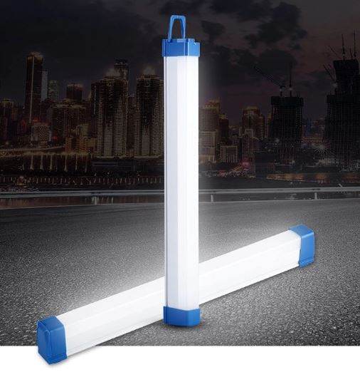 Rechargeable Portable LED Tube Light (72cm) - DMC Wholesale
