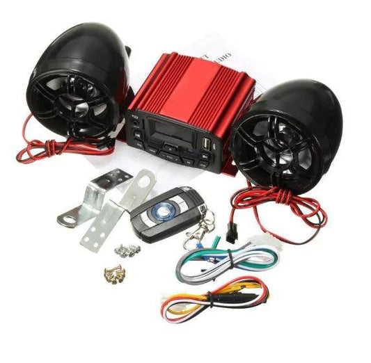 Audio Remote Control Motorcycle Sound System (12V) - DMC Wholesale