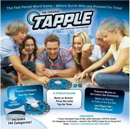 Tapple Fast-Paced Family Board Game - Alt View