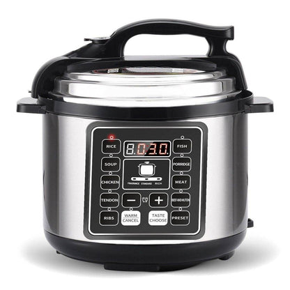 Silver Crest 6L Digital Smart Pressure Cooker - DMC Wholesale