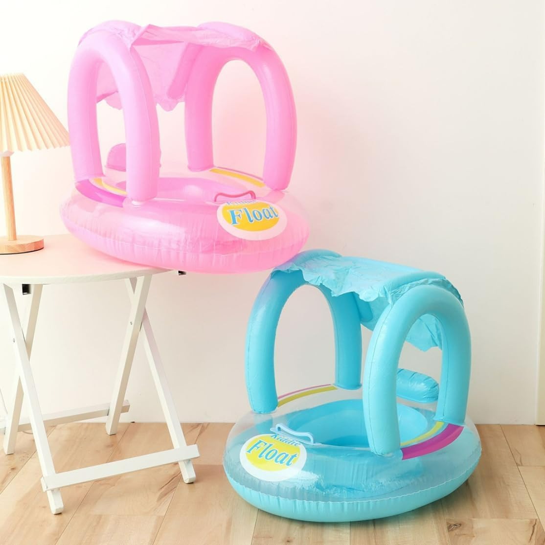 Baby Pool Float with Sunshade