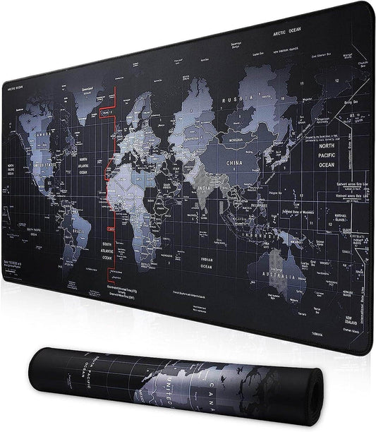 Large Anti-Slip World Map Mouse Pad - DMC Wholesale