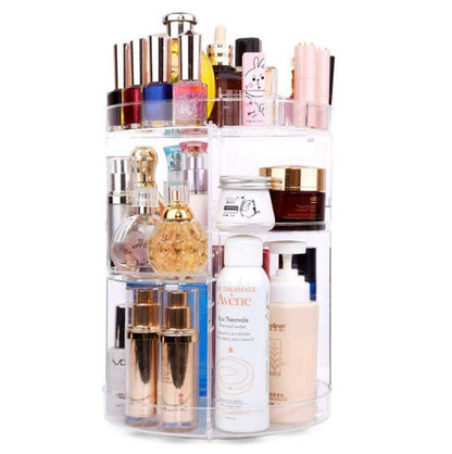 360 Degree Rotation Make Up Storage Shelf - DMC Wholesale