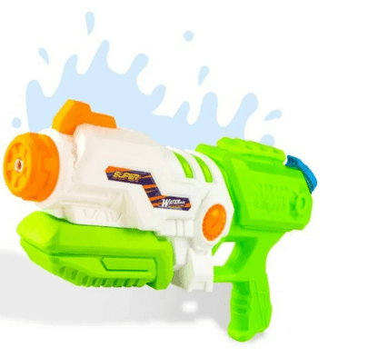 Plastic Pressure Water Blaster Gun (Each) - DMC Wholesale