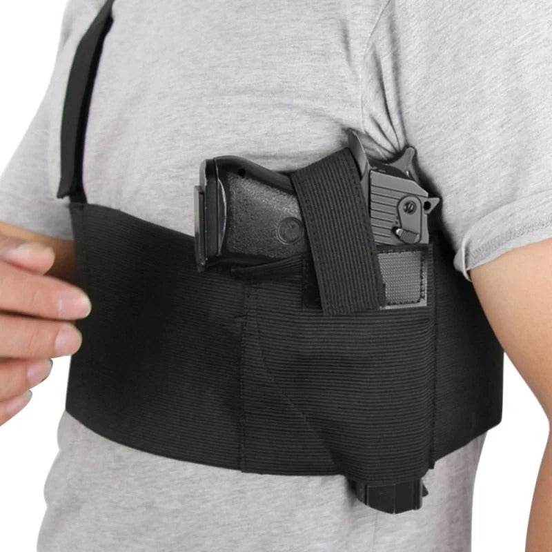 Airsoft Tactical Concealed Chest Gun Holster (Medium Size) - DMC Wholesale