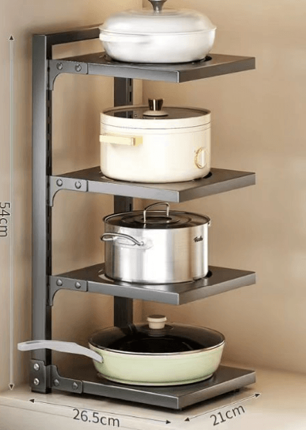 Cookware Organiser Storage Rack - DMC Wholesale