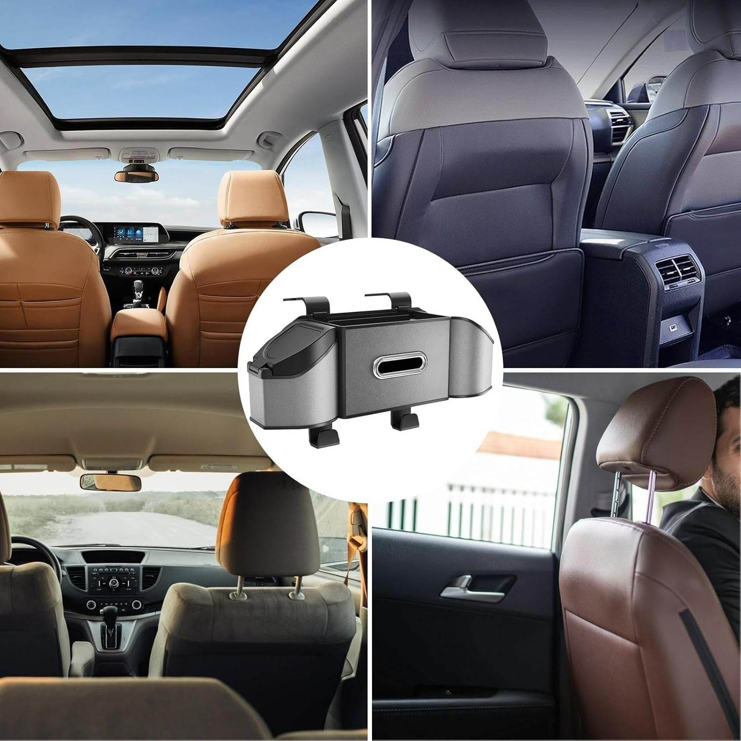 Multipurpose Car Accessory Backseat Organiser - DMC Wholesale