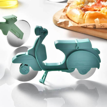 Motorcycle Pizza Roulette Novelty Cutter - DMC Wholesale