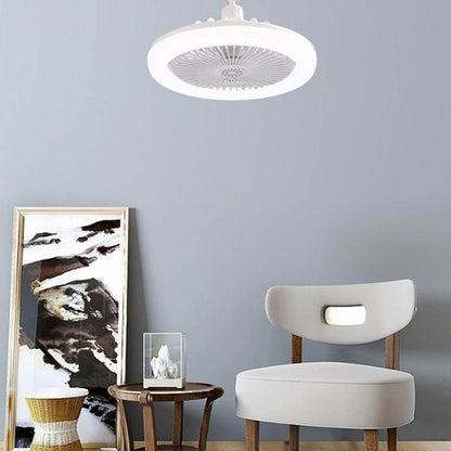 Enclosed Ceiling Fan With Light And Remote - DMC Wholesale