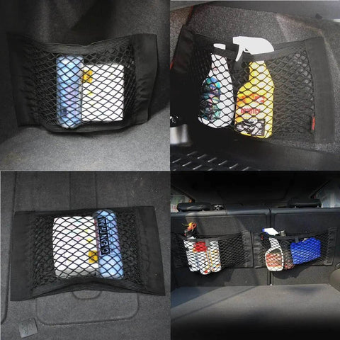 Rear Trunk Storage Elastic Net - Alt View